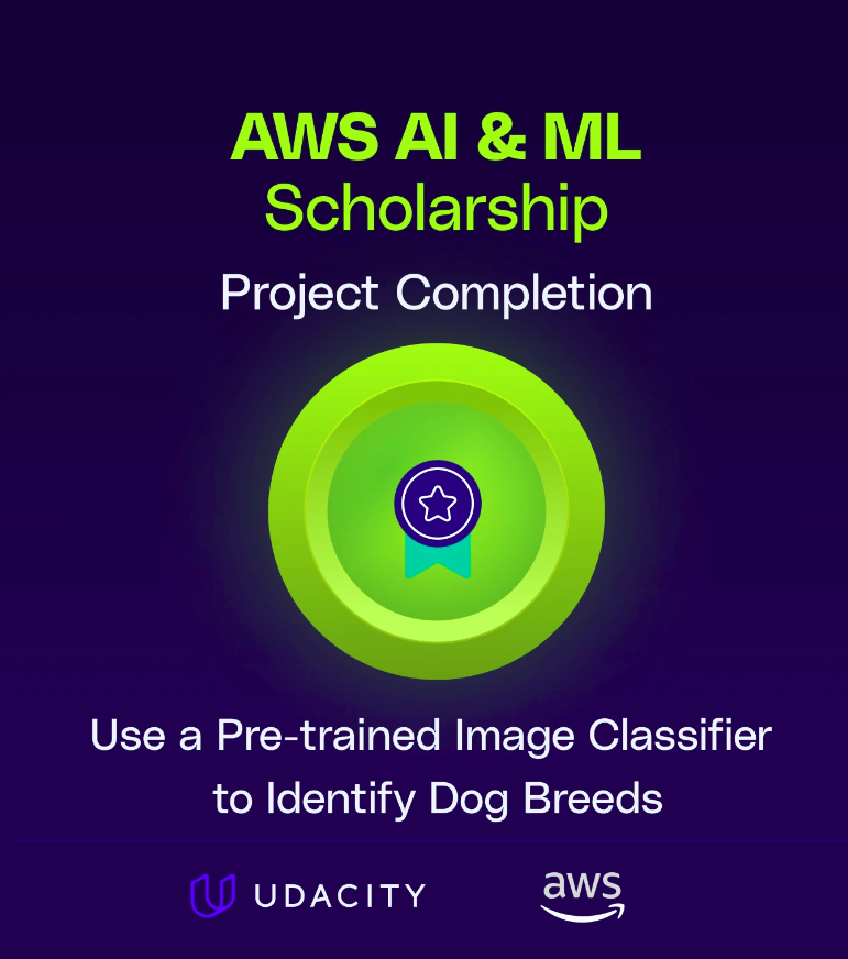 AWS AI/ML Scholarship Certificate