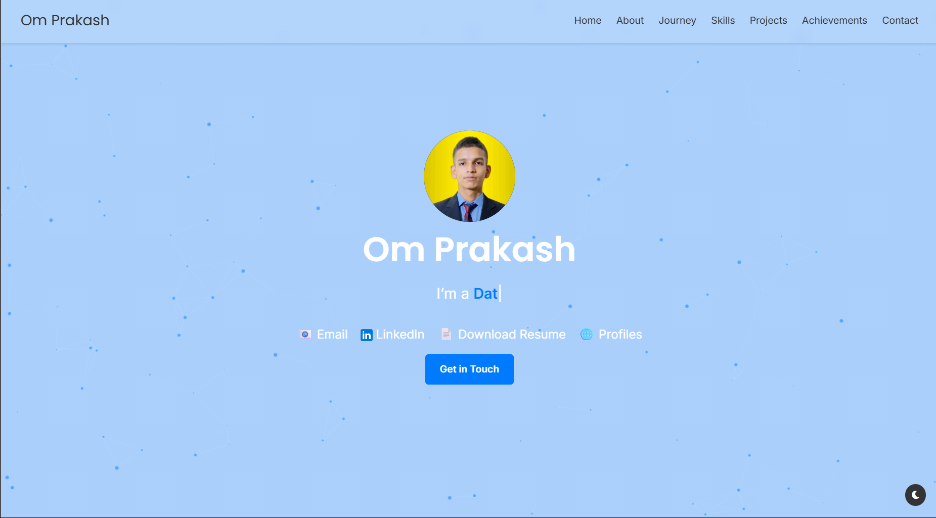 Personal Portfolio Website
